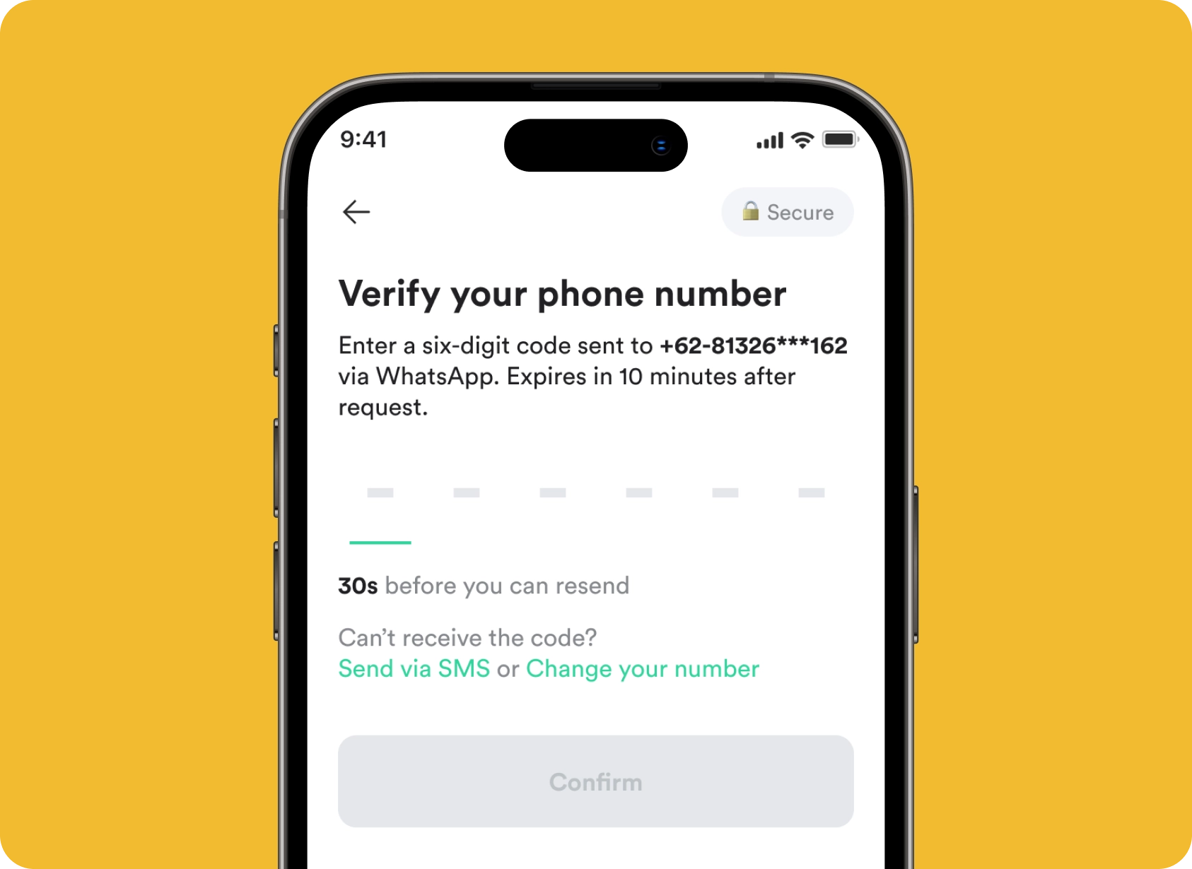 Send OTP via WhatsApp — No more waiting, no more hassle. 📲⚡️