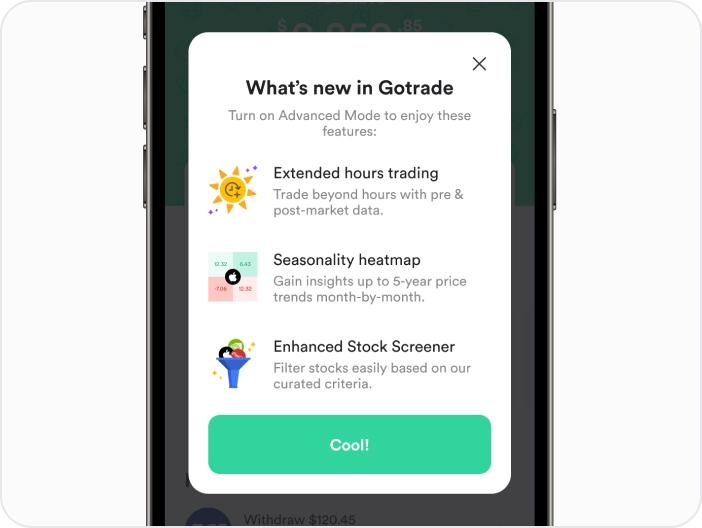 🆕 What's new pop up