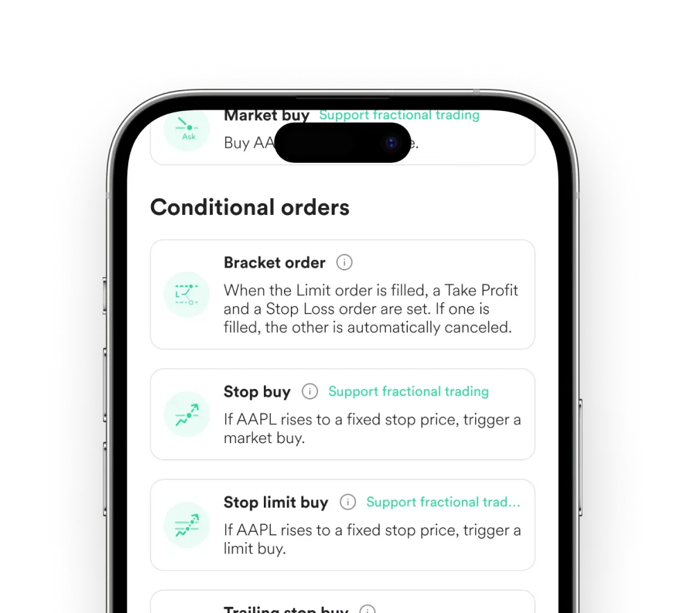 Advanced order types