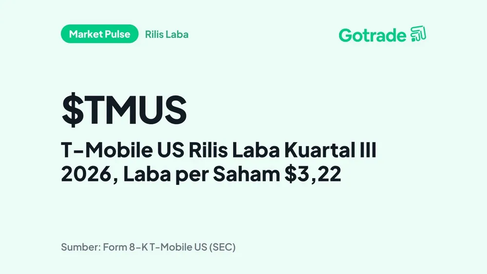 T-Mobile US Rilis Laba Kuartal III 2026, Laba per Saham $3,22
