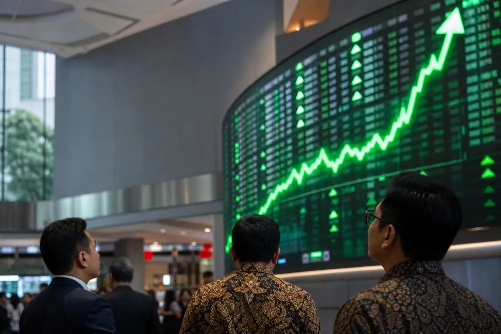 IHSG Berbalik Menguat Tipis, Sentimen Global Jadi Kunci