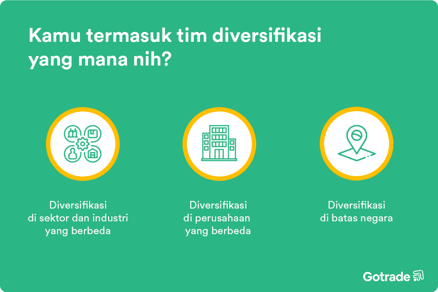 Kamu termasuk tim diversifikasi yang mana nih?