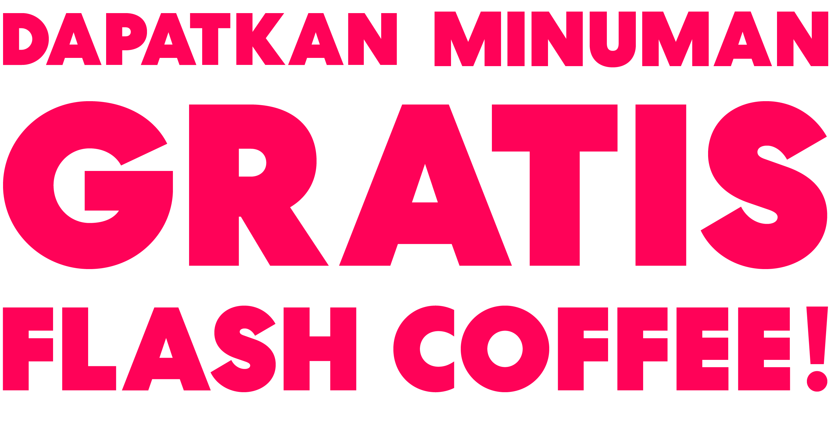 Flash Coffee Promo Title